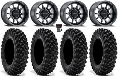 Method 409 15'' Wheels Bk (5+2) 32'' Warrior XT Sticky Tires Pioneer 1K / Talon