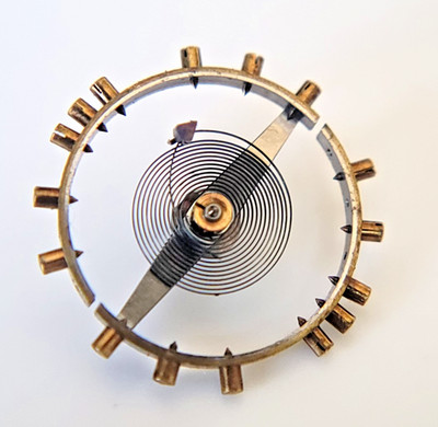 D01: Elgin 18s Model 3 Balance Complete Original Pocket Watch Balance