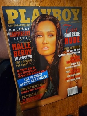 Playboy January 2003 Playmate Rebecca Anne Ramos, Halle Berry, Tia