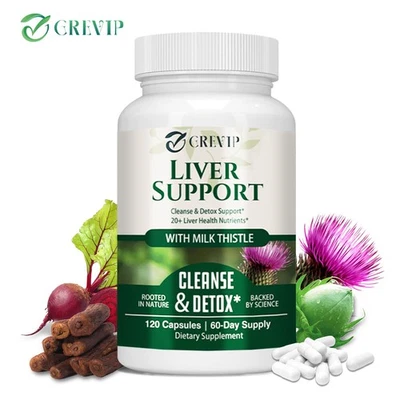 GREVIP Liver Support-Support for Liver Function Cleanse Detox Repair