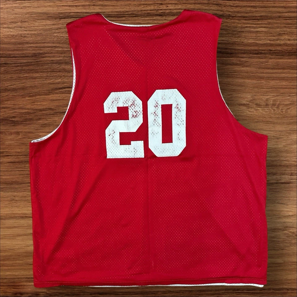 Nike Team Cornell University Player Issued Reversible Basketball Practice Jersey - Image 4 of 4