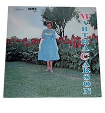 MARTHA CARSON: Sims 109 12" LP 33 RPM Vinyl Record Album&nbsp;