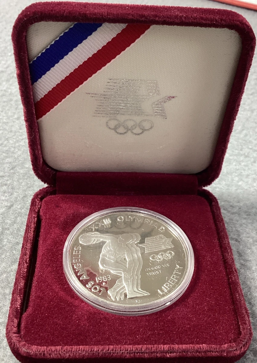 Uncirculated $1 1983 US Modern Silver/Clad Commemorative Coins