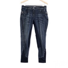 Esperado Damen Jeansreithose Ascona blau Gr. 44 Baumwolle