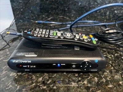 AT&T Uverse Arris VIP2262 V2 Receiver High-Definition Set-top w/Remote, Cables