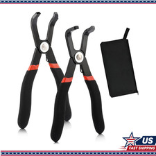 Push Pin Pliers Set 2 Pack 30 80 Degree Offset Jaws Removing Fasteners Clips Push Pin Pliers Set 2 Pack 30 80 Degree Offset Jaws Removing Fasteners Clips