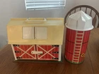 Vintage Fisher Price Little People Farm with Silo and Accessories