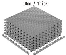 2cm/1cm XL Thick Soft EVA Foam Interlocking Floor Mats Gym Flooring Yoga Tiles.