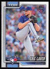 2026 Topps Series 1 Celebration Eric Lauer #175 Toronto Blue Jays