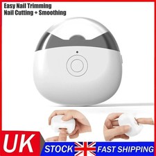 Electric Sharp Toenail & Fingernail Clippers For Thick Nail Trimmer Grinder