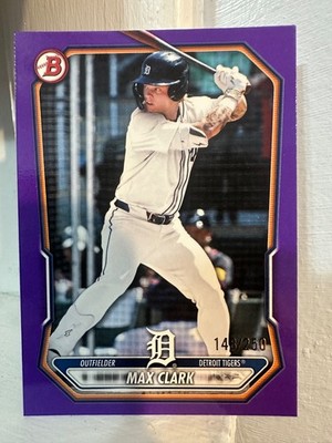 2026 Bowman #BP-2 Max Clark Prospects Purple #/250
