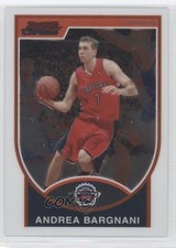 2007-08 Bowman Draft Picks & Stars Chrome Andrea Bargnani #70 0qr0