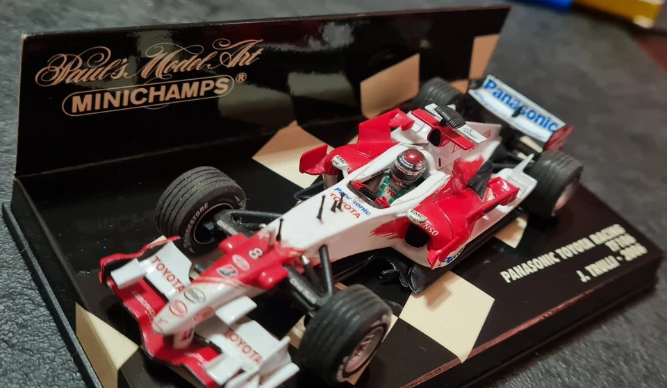 Modellino F1 1:43 Toyota TF06 2006 Jarno Trulli - Minichamps - Immagine 4 di 4