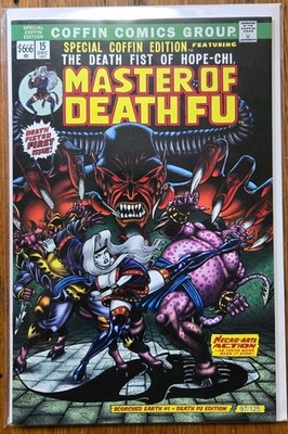 LADY DEATH: SCORCHED EARTH #1! DEATH FU EDITION! #97/125 NM PULIDO COFFIN COMICS