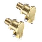 <!--F#f_0-->2pcs Copper Spring Grease Oil Cup Caps M6x1mm Thread Oiler Container Cup<!--F/-->