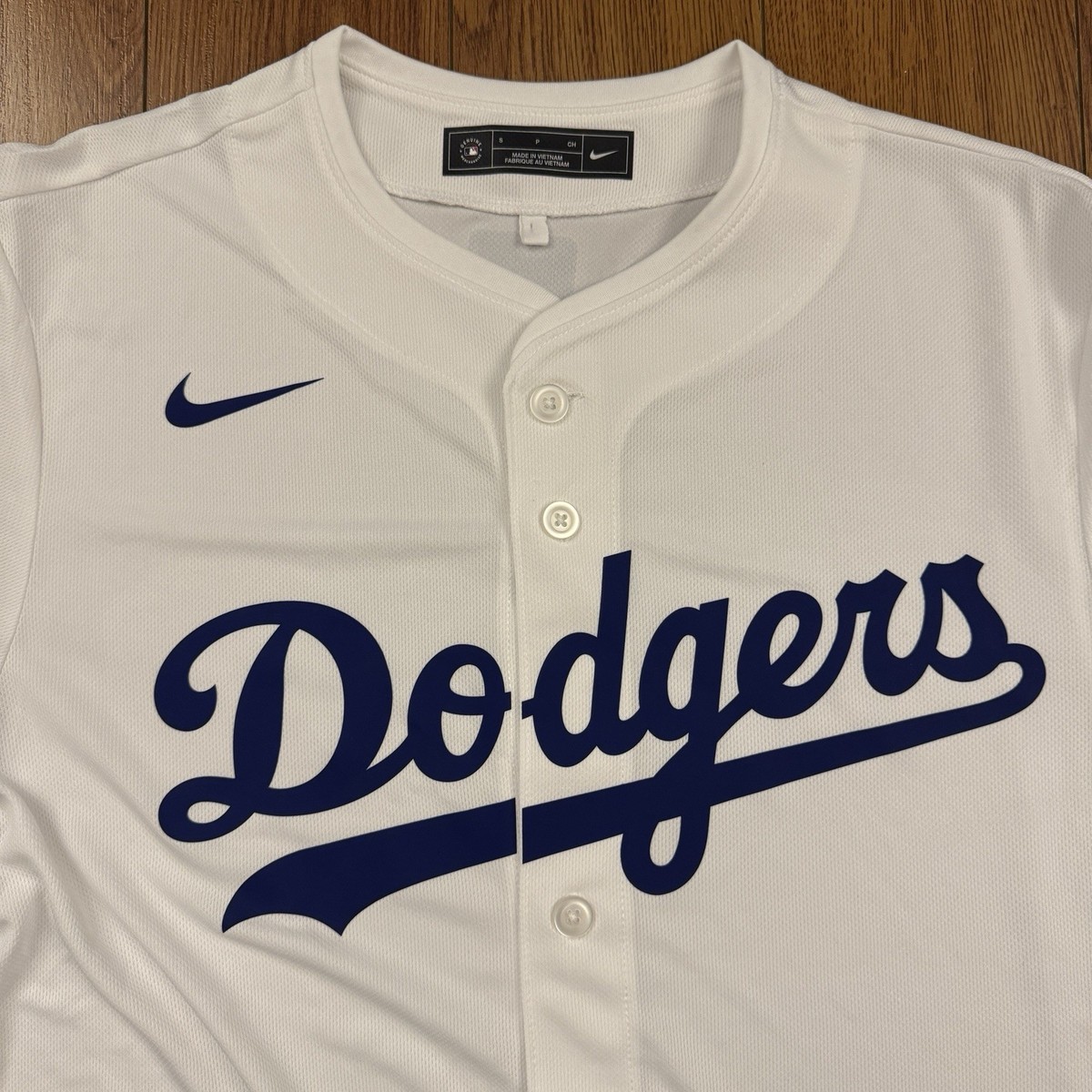 Los Angeles Dodgers Men's Nike White Home Replica Team Jersey