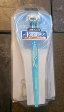 NEW Reach Access Daily Flosser Blue with 8 Disposable Snap on Heads Sealed NIP