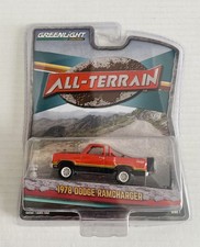 GREENLIGHT 35010 C ALL TERRAIN 1978 DODGE RAMCHARGER PICK UP 1/64 Chase Car