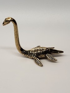 Loch Ness Monster solid brass