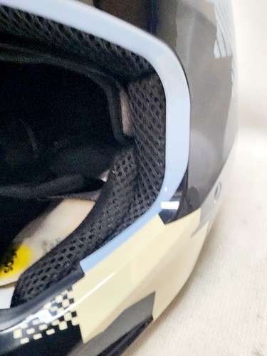 Casco Fox Racing V1 Azul Pizarra Claro Imagen Digi Suciedad Todoterreno MX Talla S M L XL - Imagen 15 de 16