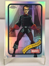2025 Topps Chrome Marvel Refractor BUCKY BARNES No. 124!