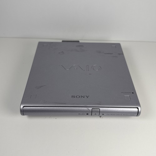 SONY PCGA-CD51 External Portable CD-ROM Drive VAIO Vintage From Japan
