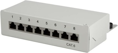 LogiLink Professional Cat.6 (250 MHz) Patchpanel - Verteilerfeld,