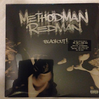 Method Man & Redman Blackout! Def Jam 12'' LP Black Vinyl Rap/Hip-Hop