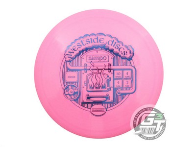 USED Westside Discs Tournament Sampo 168g Pink Blue Foil Fairway Driver Disc