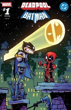 (2025) MARVEL/DC: DEADPOOL/BATMAN #1 SKOTTIE YOUNG VARIANT COVER!