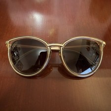 Michael Kors MK1077 Brisbane Gold Tinted Sunglasses Polarized
