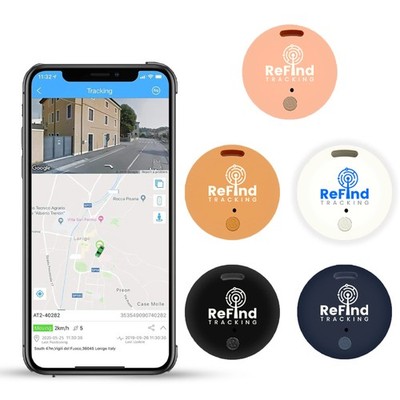 ReFind R2 Smart Tracker für Android und iPhone. Mini GPS Tag Bluetooth Schwarz 