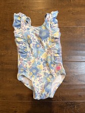 Ruffle Butt Floral Swimsuit Size 12-18mo