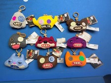Fuggler Plush Monster Keychains Set - Includes all 9