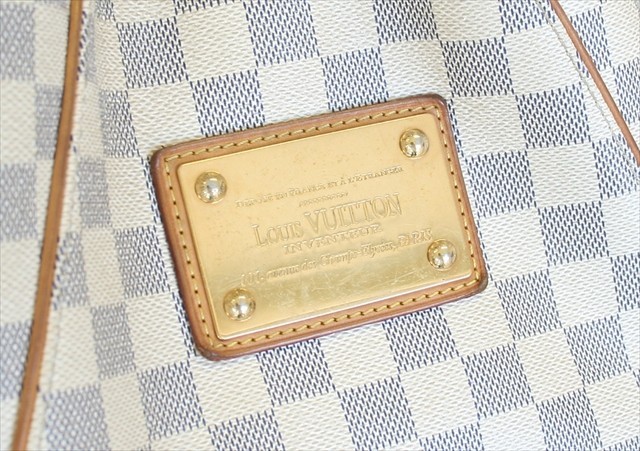 AUTHENTIC LOUIS VUITTON Galliera PM Damier Azur N55215 Shoulder