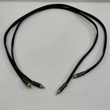 Morrow Audio MA-4 RCA Cables 1 Meter Pair Interconnects. App 41&rdquo;