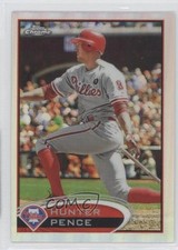 2012 Topps Chrome Refractor Hunter Pence #82 2q8