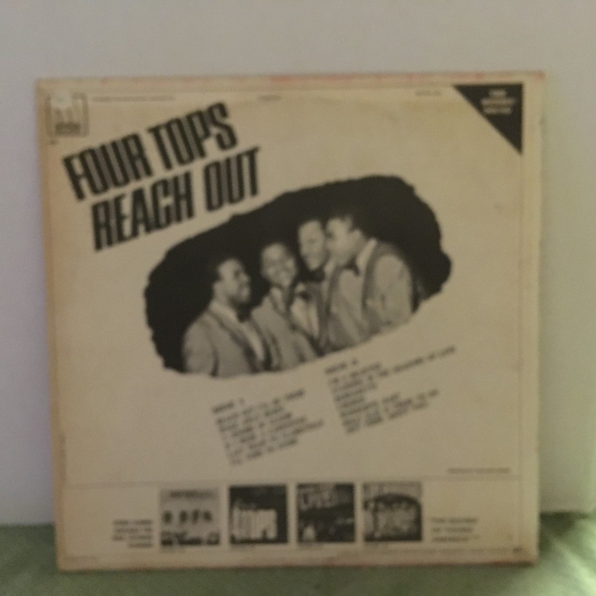 Four Tops LP , Reach Out, 1967 1st DG Motown Stereo, MS-660 | eBay