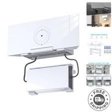 Stylish Starlink Gen 3 Router Wall Mount with Power Supply Mount - White Finish