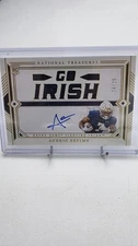 AUDRIC ESTIME 2024 National Treasures RPA "GO IRISH" RC Auto SN# 24/25 Broncos
