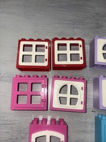 Lego DUPLO House Castle Door and Windows LOT #3600