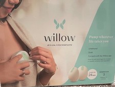 Willow 24mm 3rd Generation Breast Pump - White sealed in original wrap NEW