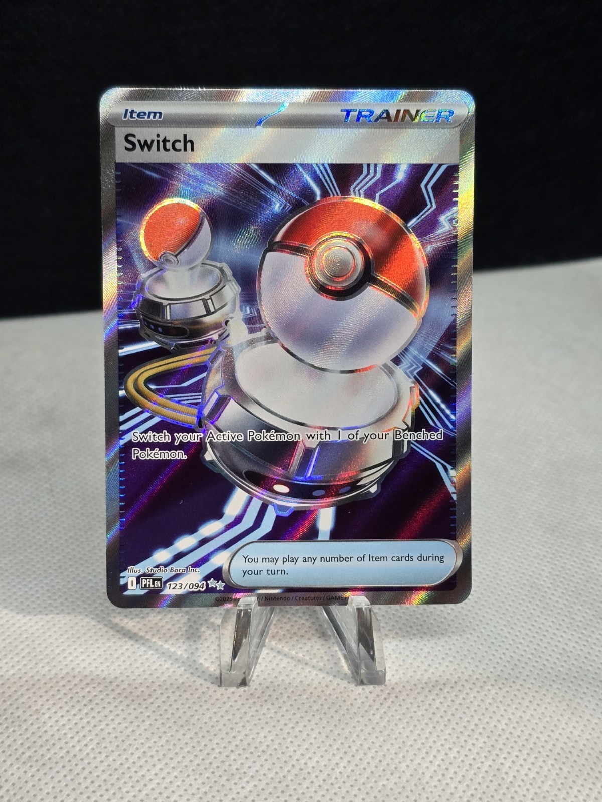 2025 Pokemon Phantasmal Flames SWITCH 123/094 Ultra Rare