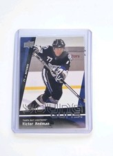 2009-10 Upper Deck Young Guns YG Victor Hedman Card #202 Rookie Card RC. rookie card picture