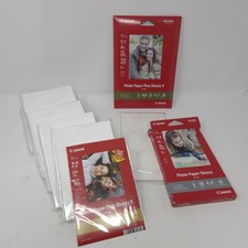 Canon Plus Glossy 4x6 And 5x7 Inkjet Photo Paper Around 400 Sheets Total Lot