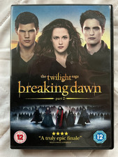 The Twlight Saga - Breaking Dawn Part 2 DVD *VGC*