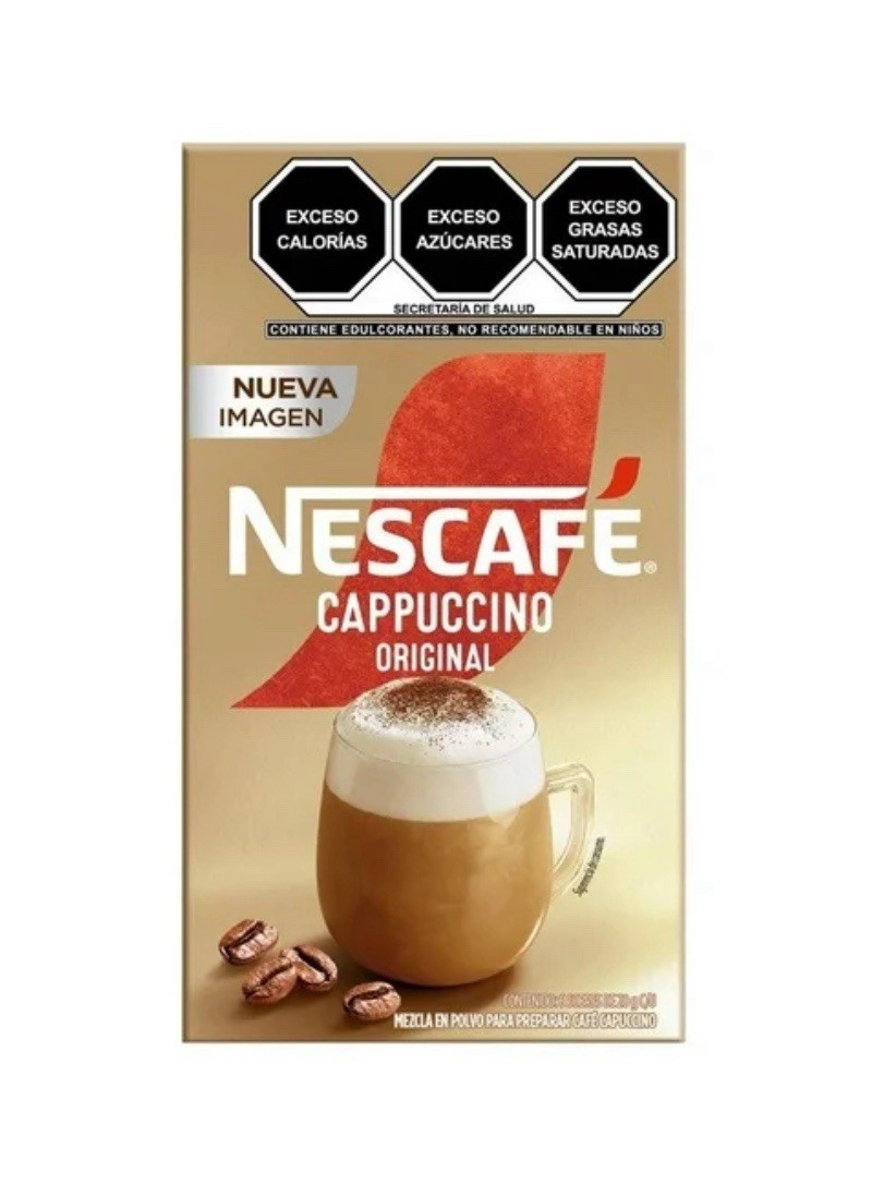 NESCAFE INSTANT CAPPUCCINO ORIGINAL FLAVORED 6 SACHETS **FREE SHIPPING**