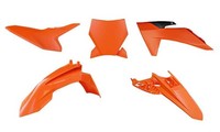 Rtech Plastikkit Passt An Ktm Sx 50 Ab24 Orange