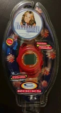 Vintage New Factory Sealed 2000 BRITNEY SPEARS Animated Fashion C Watch Rocks 