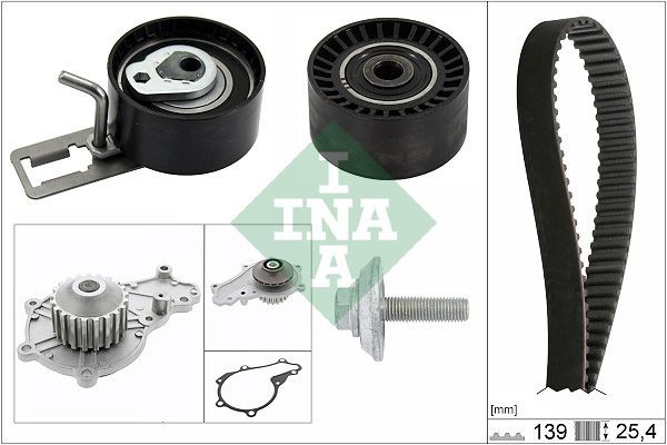 INA Wasserpumpe + Zahnriemensatz 530 0577 30 FüR Peugeot CitroËN-image